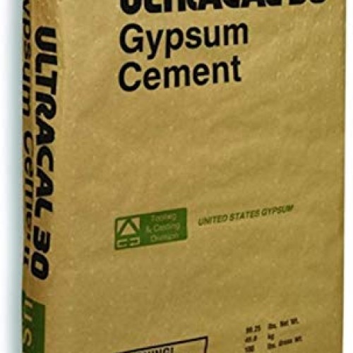 40 Lbs ULTRACAL 30 Gypsum Cement - Plaster - for Moldmaking and Ca...
