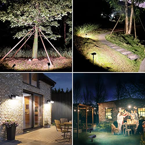 Bright Solar Spot Lights Outdoor Motion Sensor,3 Modes Solar Motio...