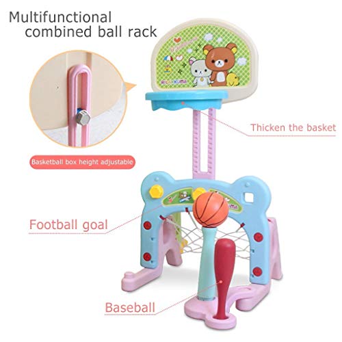 Toddler Climber and Swing Set | 6 in 1 Kids Freestanding Slide Cli...