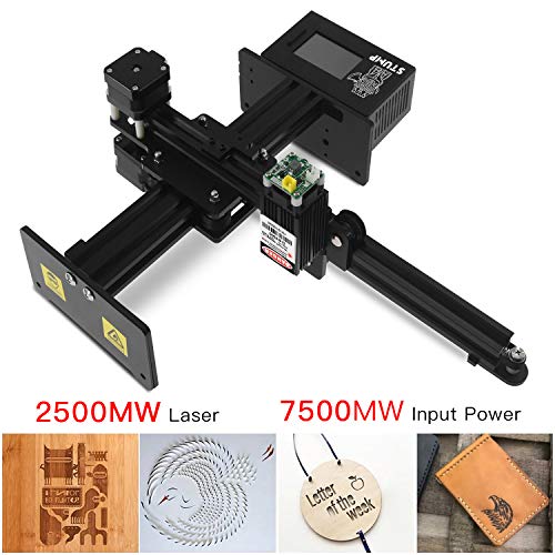 Desktop Laser Engraver, Stump 7500mw Portable Engraving Machine Mi...