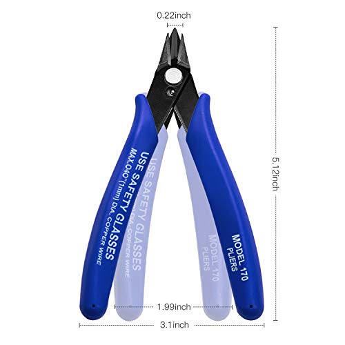 Usongshine Pliers Electrical Wire Cable Cutters Cutting Side Flush...