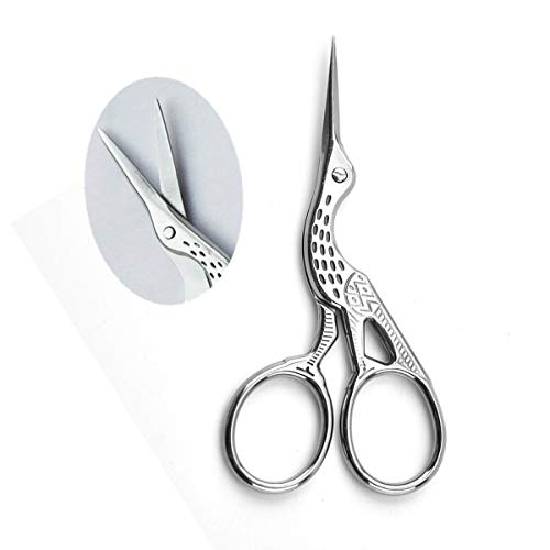 6 Pack Small Sewing Scissors, 3.6 Inch Stork Scissors Office Fabri...