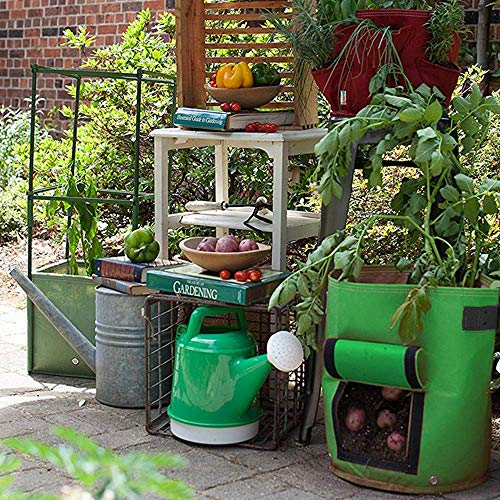 USPANIU 3 Packs Potato Grow Bag 10 Gallon Update Garden Planter Ba...