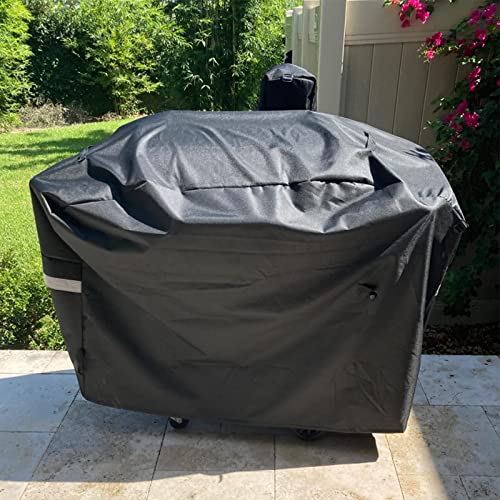 Utheer Pellet Grill Cover for Camp Chef, Upgraded Full-Length Smok...