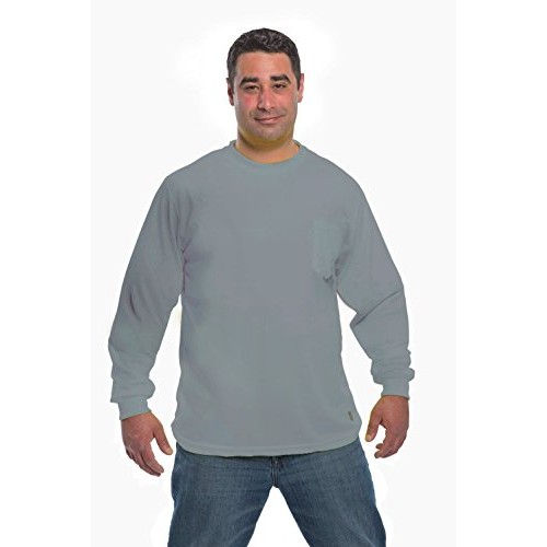 Bright High Visibility Long Sleeve T-Shirt: Construction Safety Hu...
