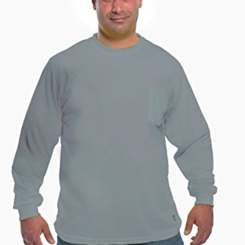 Bright High Visibility Long Sleeve T-Shirt: Construction Safety Hu...