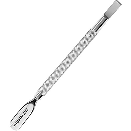 Utopia Care Cuticle Pusher and Spoon Nail Cleaner - Professional G...