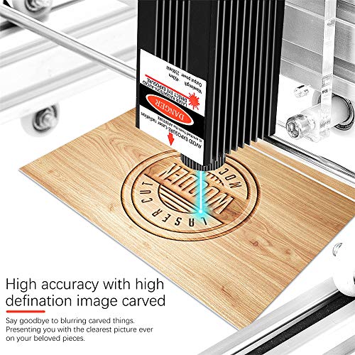 Uttiny Laser Engraving Machine, 30x40cm Engraver Kits DIY CNC 2.5W...
