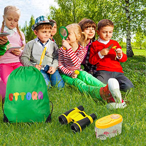 UTTORA Outdoor Explorer Kit & Bug Catcher Kit with Binoculars, Fla...