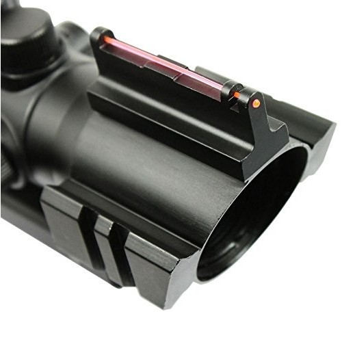 UUQ Prism 4x32 Red/Green/Blue Triple Illuminated Rapid Range Retic...
