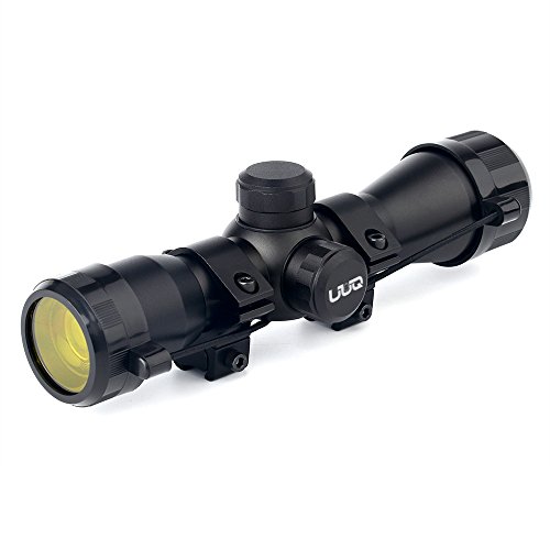 UUQ Tactical 4X32 Compact .223 .308 Scope Rangefinder Reticle/w Ri...