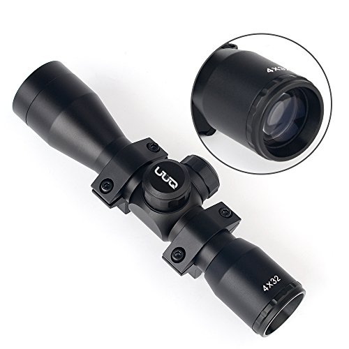 UUQ Tactical 4X32 Compact .223 .308 Scope Rangefinder Reticle/w Ri...