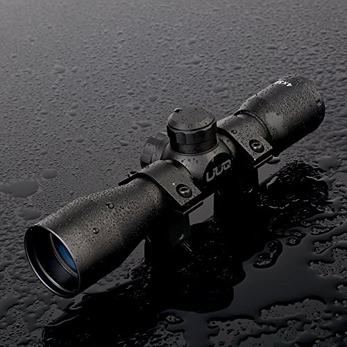 UUQ Tactical 4X32 Compact .223 .308 Scope Rangefinder Reticle/w Ri...