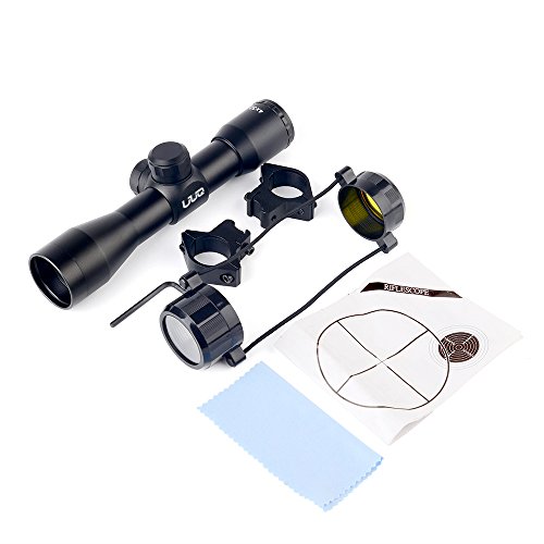 UUQ Tactical 4X32 Compact .223 .308 Scope Rangefinder Reticle/w Ri...