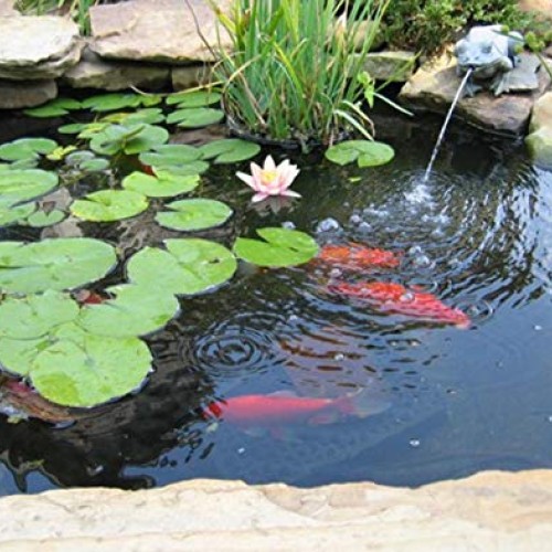 UWIOFF 10 x 13 Pond Liner, 20 Mil Pond Skins Pond Liner Black HD...