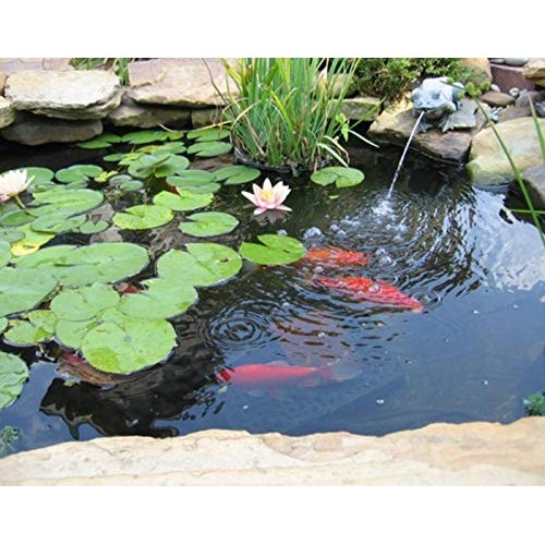 UWIOFF 10 x 13 Pond Liner, 20 Mil Pond Skins Pond Liner Black HD...