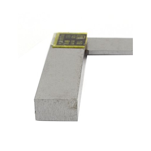 125mm x 80mm Metal L Shaped 90 Degree Angle Try Square Ruler