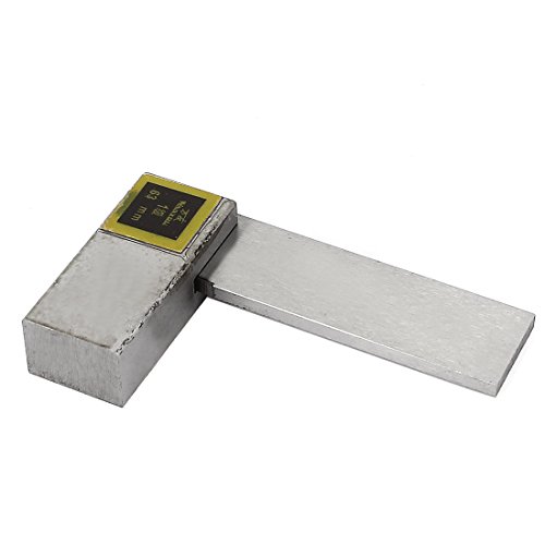 63mm x 40mm L Shaped 90 Degree Angle Try Square Ruler Measuring Tool
