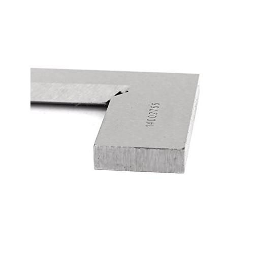 63mmx40mm Metal 90 Degree Angle Metric Try Square Ruler for Carpenter