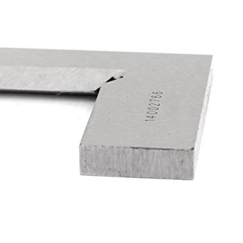 63mmx40mm Metal 90 Degree Angle Metric Try Square Ruler for Carpenter