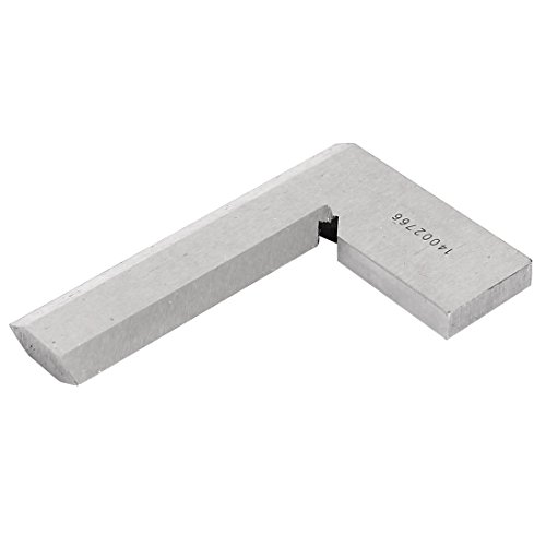 63mmx40mm Metal 90 Degree Angle Metric Try Square Ruler for Carpenter