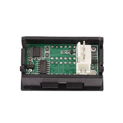 DC 0-30V 0-50A Blue Red LED Dual Digital Panel Voltmeter Ammeter M...