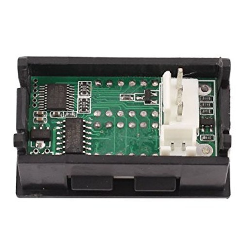 DC 0-30V 0-50A Blue Red LED Dual Digital Panel Voltmeter Ammeter M...