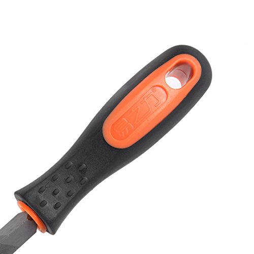 uxcell Second Cut Grade High Carbon Hardened Steel Triangle Side T...