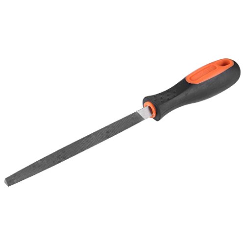 uxcell Second Cut Grade High Carbon Hardened Steel Triangle Side T...