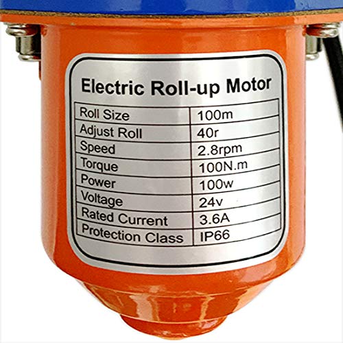UYG 100W Greenhouse Film Roll Up Side Motor + Precise Bearing Clim...