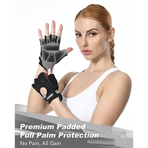 UYKKE Workout Gloves for Men and Women, Exercise Gloves for Weight...