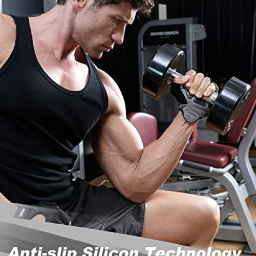 UYKKE Workout Gloves for Men and Women, Exercise Gloves for Weight...