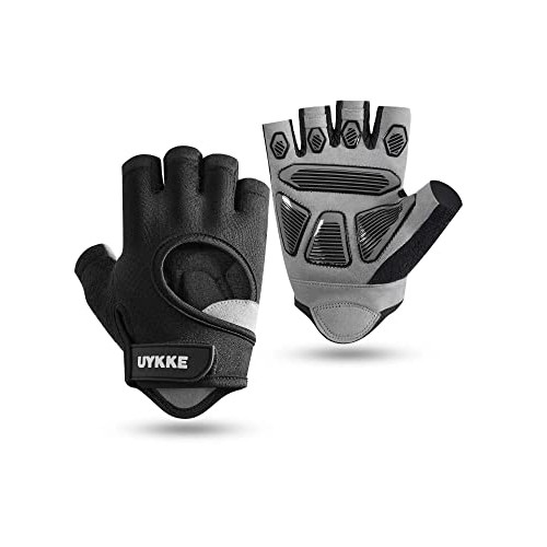 UYKKE Workout Gloves for Men and Women, Exercise Gloves for Weight...
