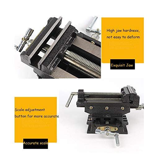 6-Inch Cross-Sliding Vise Heavy Duty X-Y Compound Cross Drill Pres...