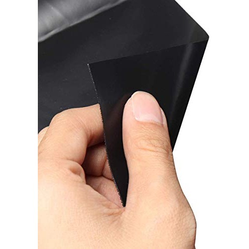 uyoyous 40 Mil HDPE Rubber Pond Liner,13ft x 16.4 ft Pond Skins Li...