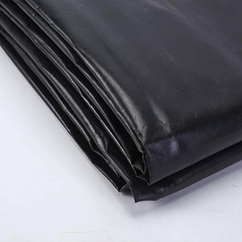 uyoyous 40 Mil HDPE Rubber Pond Liner,13ft x 16.4 ft Pond Skins Li...