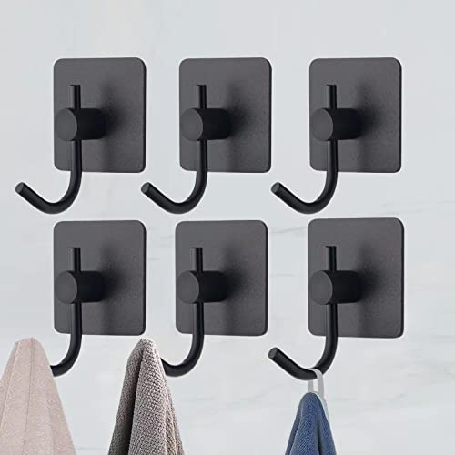 VAEHOLD Adhesive Wall Hooks, Heavy Duty Sticky Holder Waterproof A...