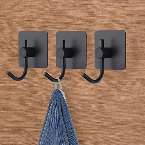 VAEHOLD Adhesive Wall Hooks, Heavy Duty Sticky Holder Waterproof A...