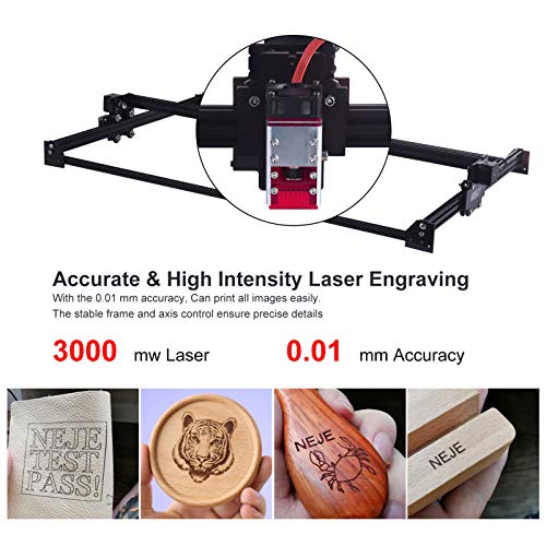 VAHIGCY Laser Engraving Machine, CNC Laser Cutter Wood and Engrave...