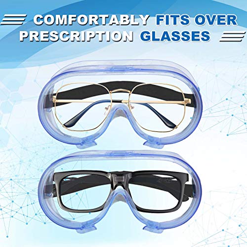 Safety Goggles FDA Registered, Z87.1 Safety Glasses Eye Protection...