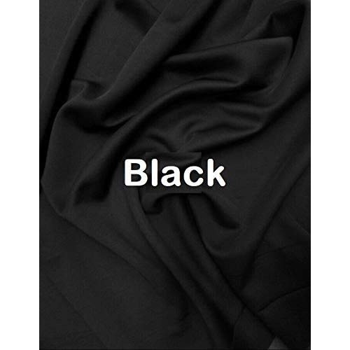 Techno Scuba Knit Polyester Spandex Stretch Fabric by The Yard Bl...