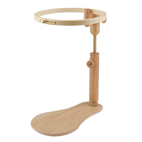 22cm Cross Stitch Frame Stand, Adjustable Wooden Frame Embroidery ...