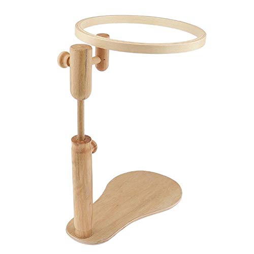 22cm Cross Stitch Frame Stand, Adjustable Wooden Frame Embroidery ...