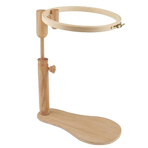 22cm Cross Stitch Frame Stand, Adjustable Wooden Frame Embroidery ...