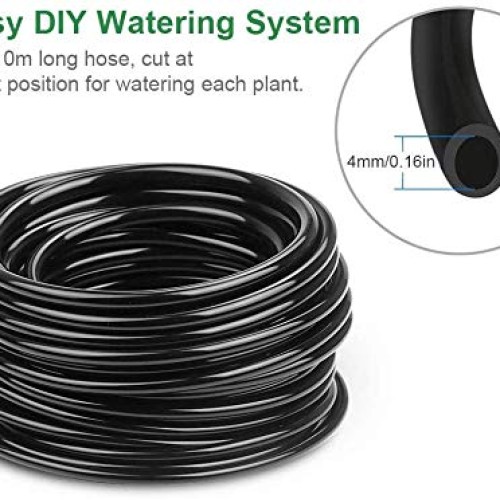 VAlinks Automatic Drip Irrigation System with Digital Timer, Self ...