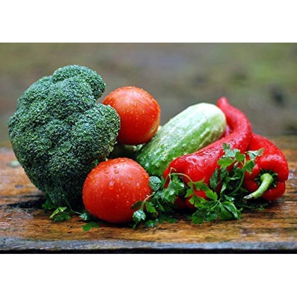 100 Assorted Heirloom Vegetable Seeds 100% Non-GMO 100, Deluxe As...