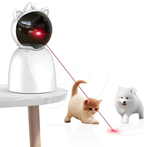 Valonii Rechargeable Motion Activated Cat Laser Toy Automatic,Inte...