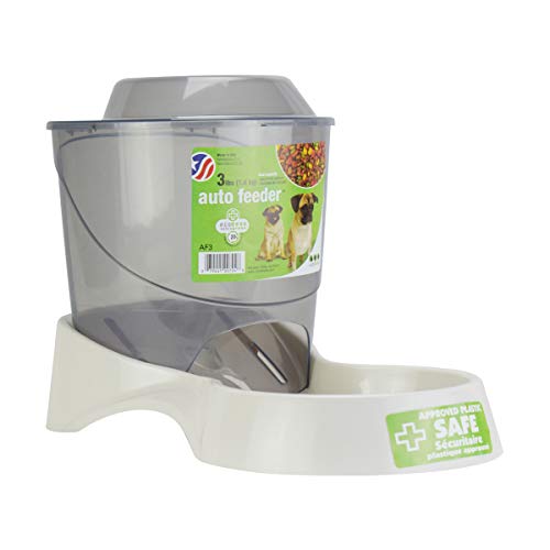 Van Ness Pets Small Gravity Auto Feeder for Cats/Dogs, 3 Pound Cap...