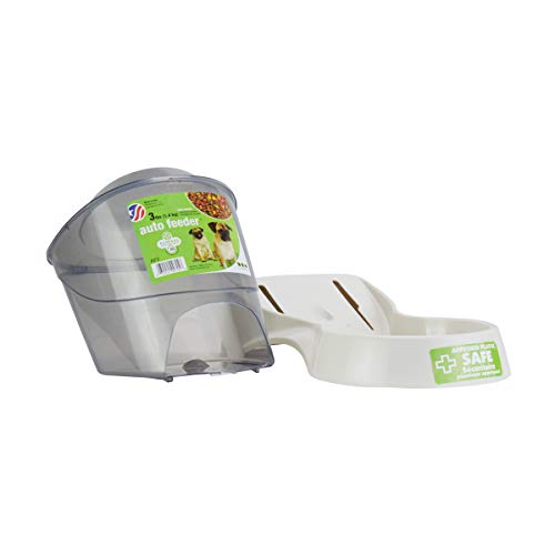 Van Ness Pets Small Gravity Auto Feeder for Cats/Dogs, 3 Pound Cap...