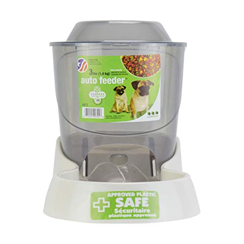 Van Ness Pets Small Gravity Auto Feeder for Cats/Dogs, 3 Pound Cap...